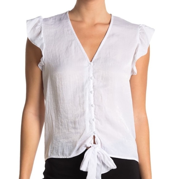 Laundry By Shelli Segal Tops - LAUNDRY BY SHELLI SEGAL RUFFLE SLEEVE BLOUSE